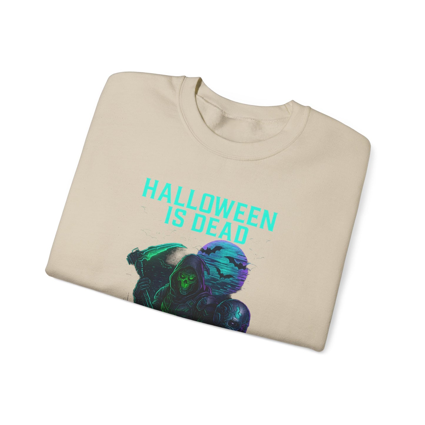 Spooky Halloween Crewneck Sweatshirt, Unisex Sweatshirt, Fall Apparel, Halloween Costume, Cozy Sweatshirt for Trick-or-Treating