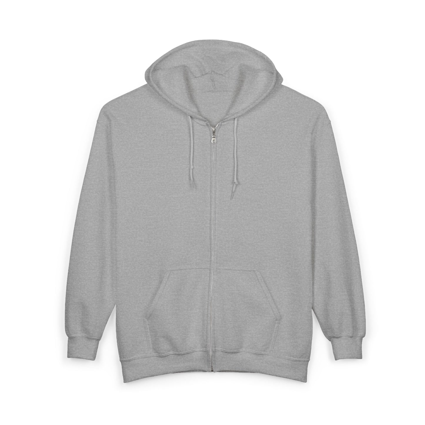 Cozy Unisex Full Zip Hoodie for All Seasons, Personalized Sweatshirt, Casual Lounge Wear, Gift for Her, Him, or Any Occasion
