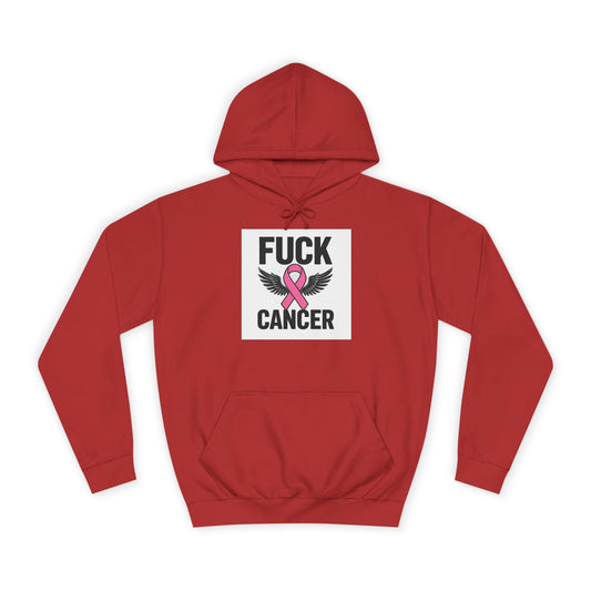 Empowering Cancer Awareness Hoodie, Unisex College Hoodie, Supportive Gift for Fighters, Inspirational Apparel, Fundraising Sweatshirt