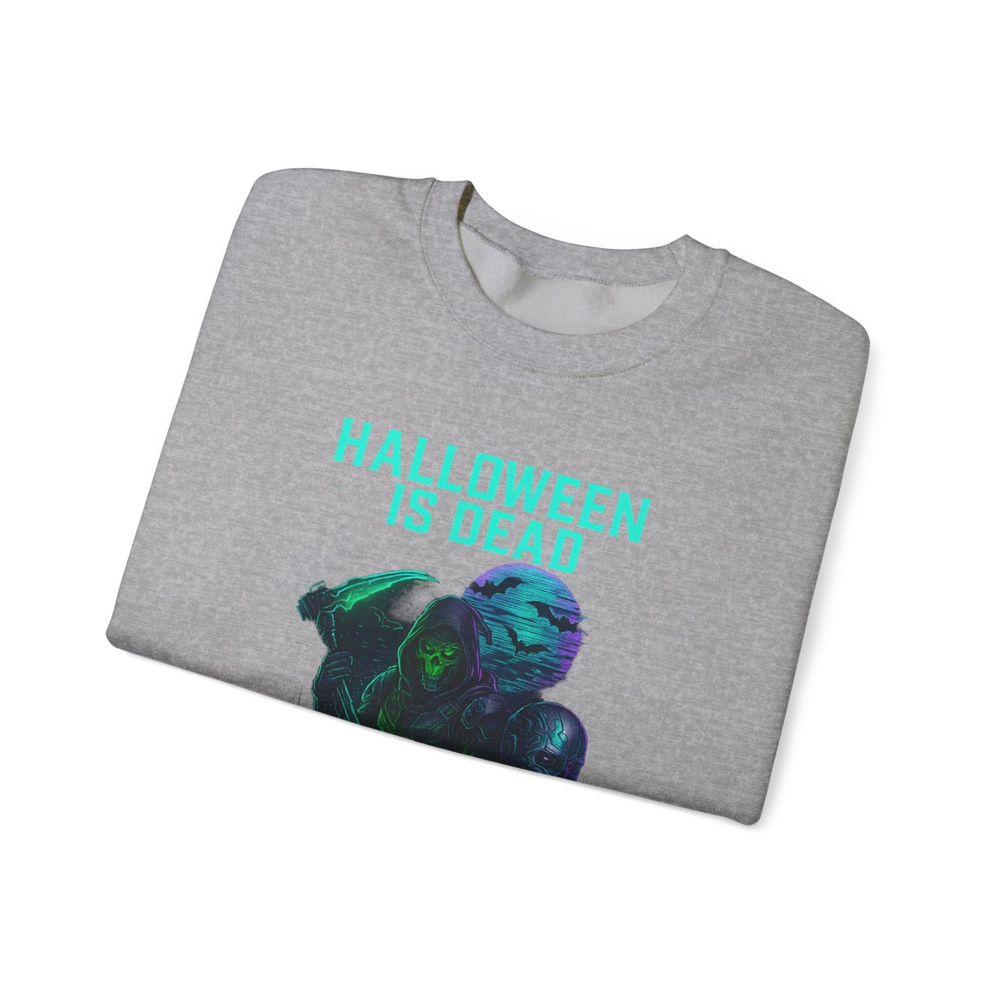 Spooky Halloween Crewneck Sweatshirt, Unisex Sweatshirt, Fall Apparel, Halloween Costume, Cozy Sweatshirt for Trick-or-Treating