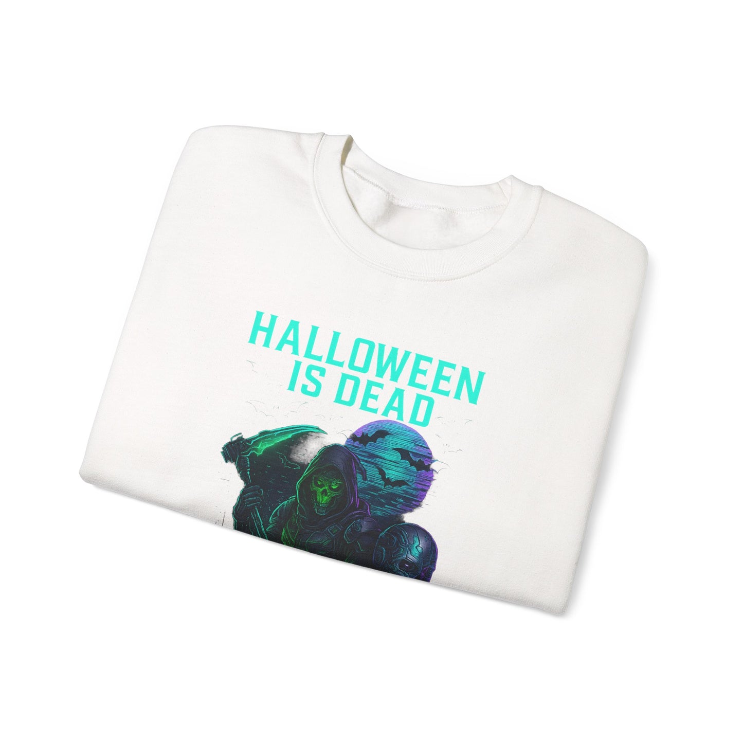 Spooky Halloween Crewneck Sweatshirt, Unisex Sweatshirt, Fall Apparel, Halloween Costume, Cozy Sweatshirt for Trick-or-Treating