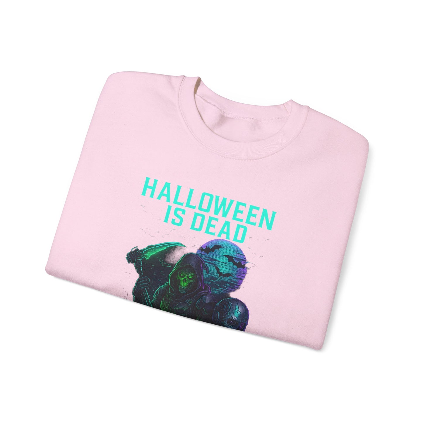 Spooky Halloween Crewneck Sweatshirt, Unisex Sweatshirt, Fall Apparel, Halloween Costume, Cozy Sweatshirt for Trick-or-Treating