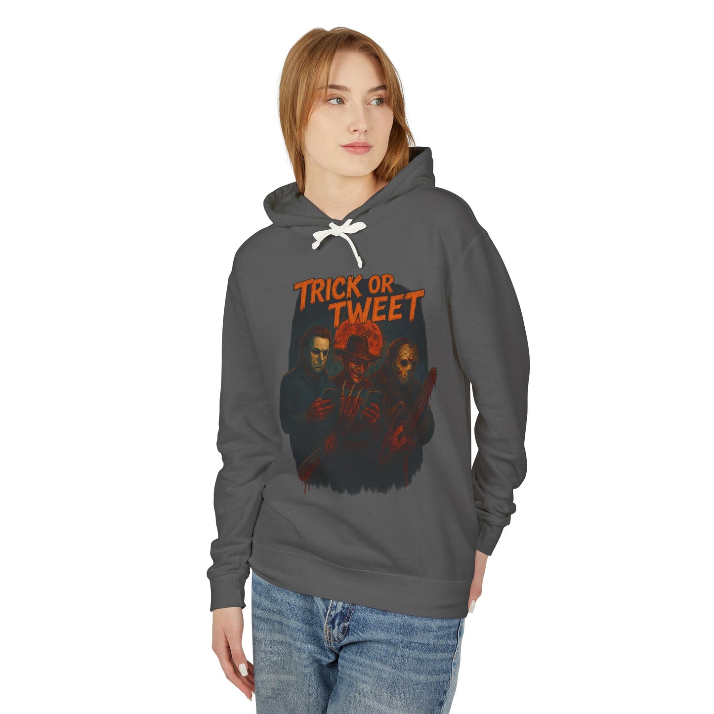 Unisex Lightweight Hooded Sweatshirt