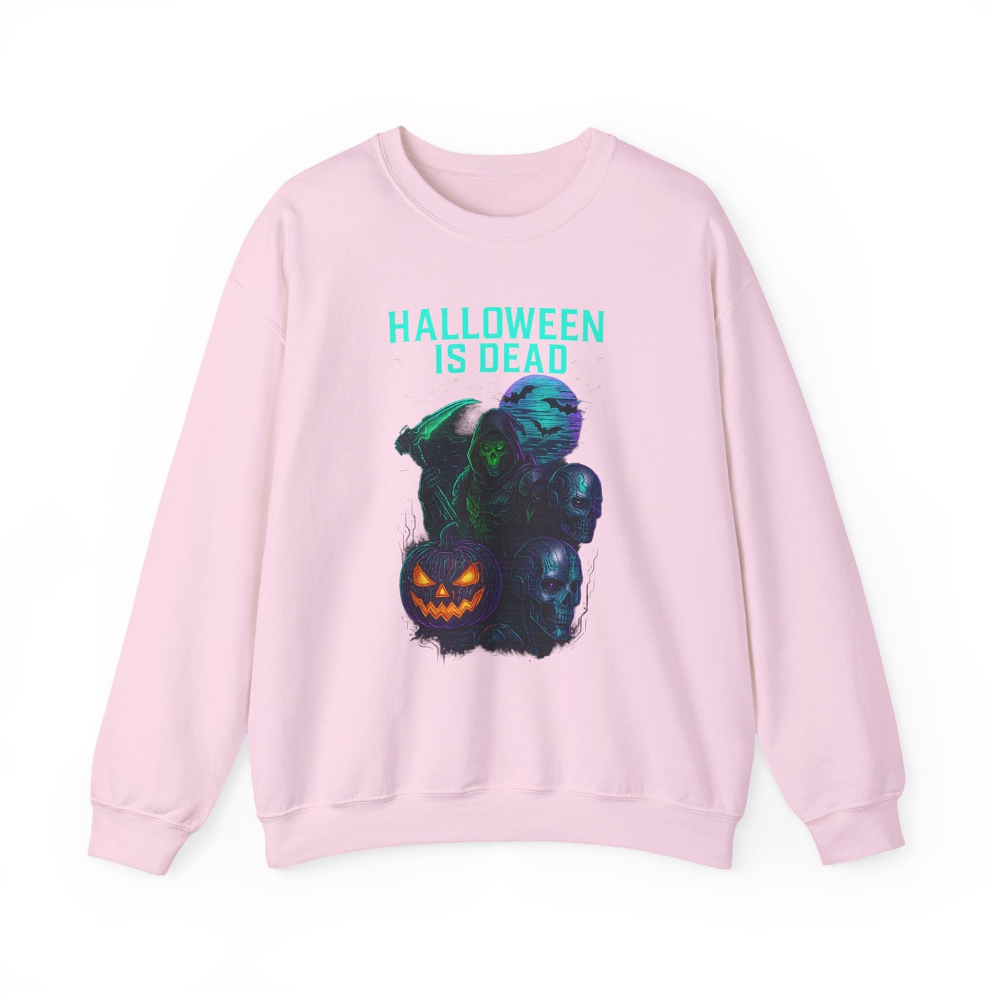 Spooky Halloween Crewneck Sweatshirt, Unisex Sweatshirt, Fall Apparel, Halloween Costume, Cozy Sweatshirt for Trick-or-Treating