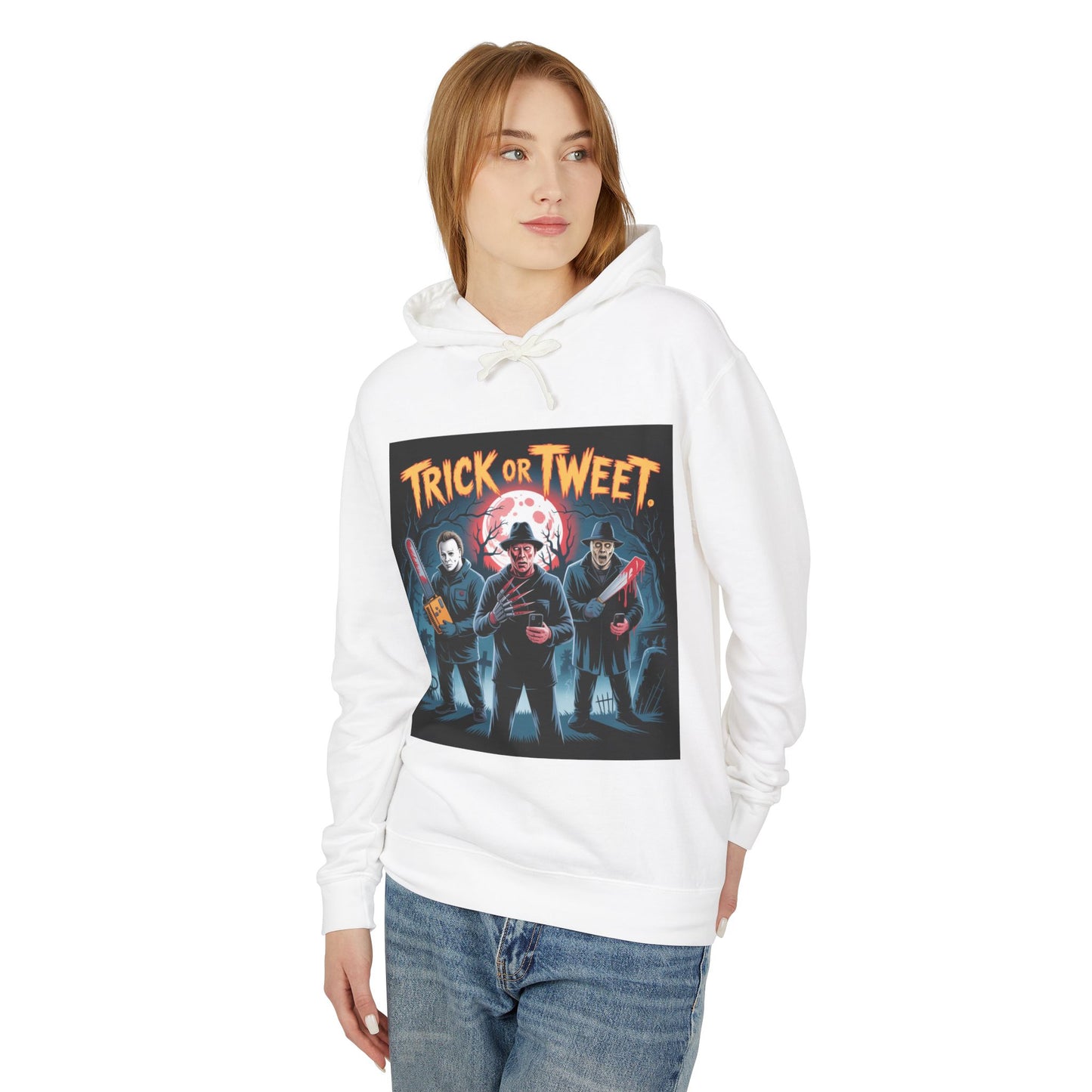 Unisex Lightweight Hooded Sweatshirt