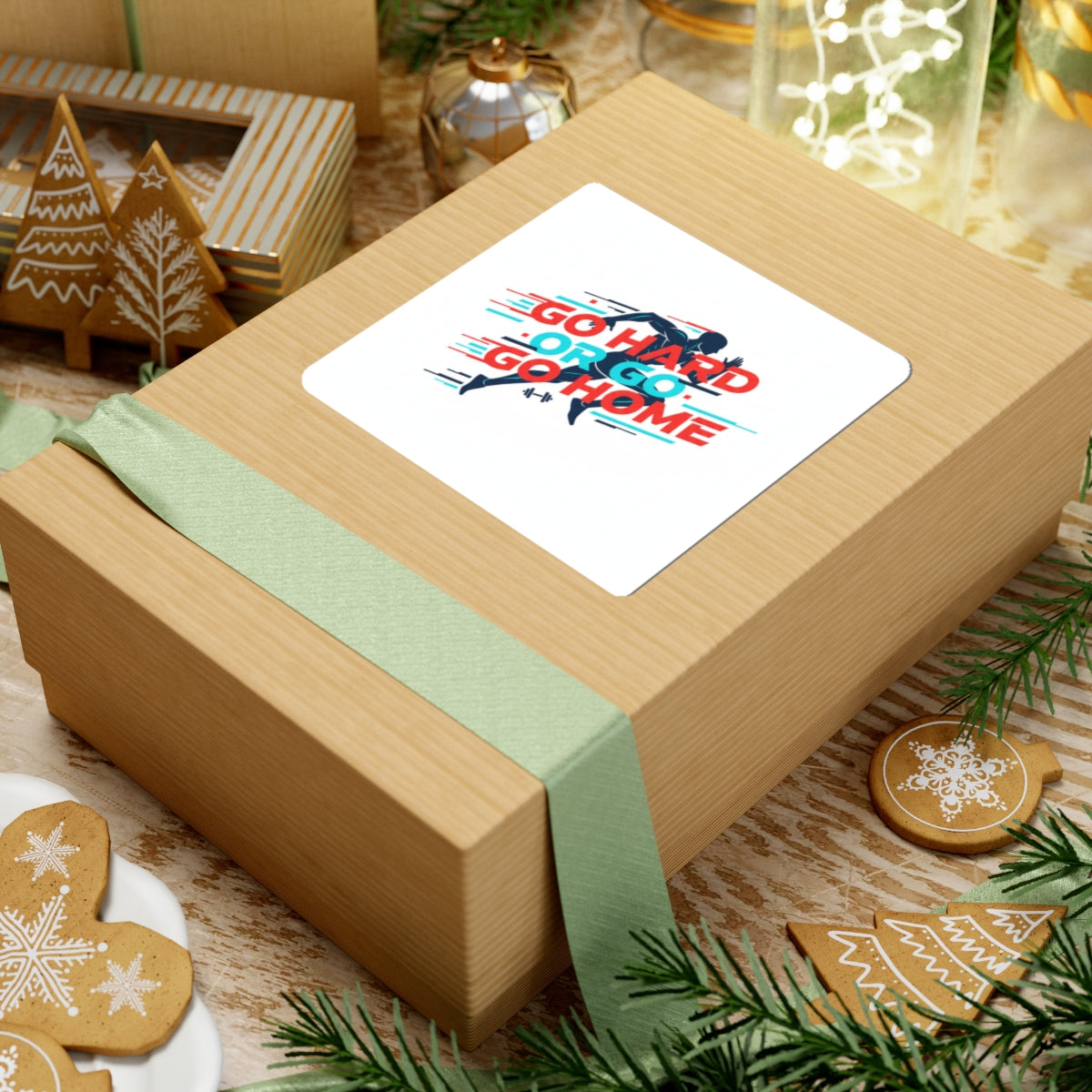 Go Hard Or Go Home Sticker | Fitness Motivation, Gym Sticker