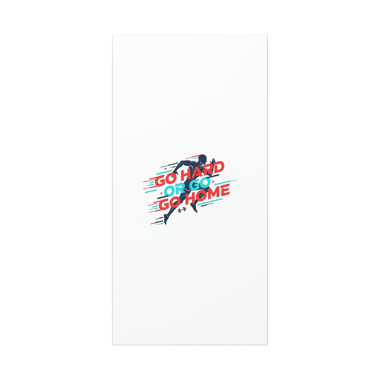 Go Hard or Go Home Canvas, Fitness Wall Art | Gym Motivation, Workout Decor