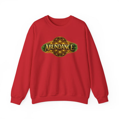 Abundance Crewneck Sweatshirt — Spiritual Prosperity Graphic Pullover