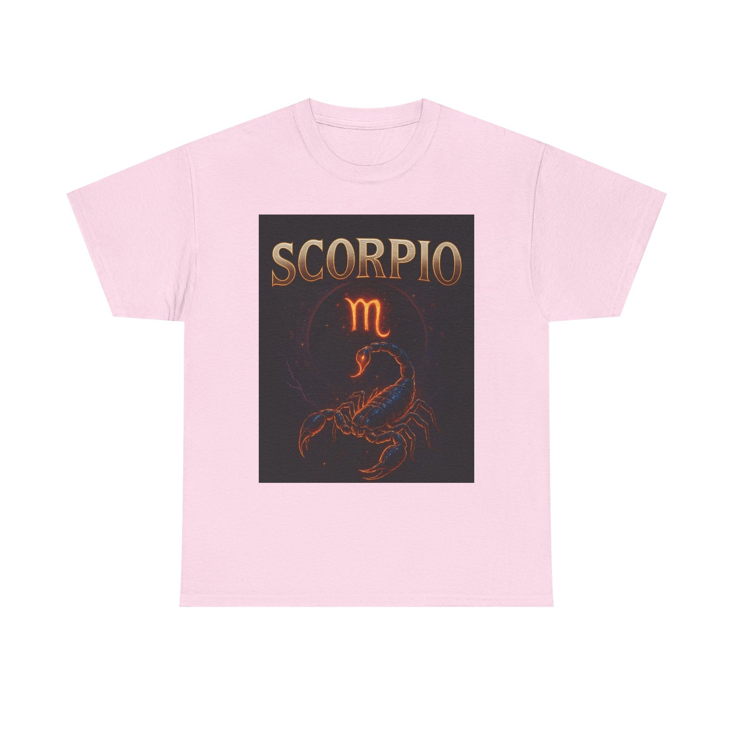 Scorpio Zodiac Unisex Heavy Cotton Tee, Astrology Shirt, Horoscope Gift, Birthday Gift, Unique Graphic Tee