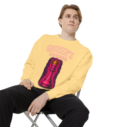 Sweatshirt - Queen's Corner Women Empowerment Chess Piece Design