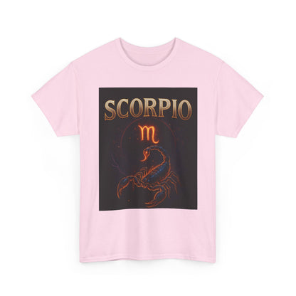 Scorpio Zodiac Unisex Heavy Cotton Tee, Astrology Shirt, Horoscope Gift, Birthday Gift, Unique Graphic Tee