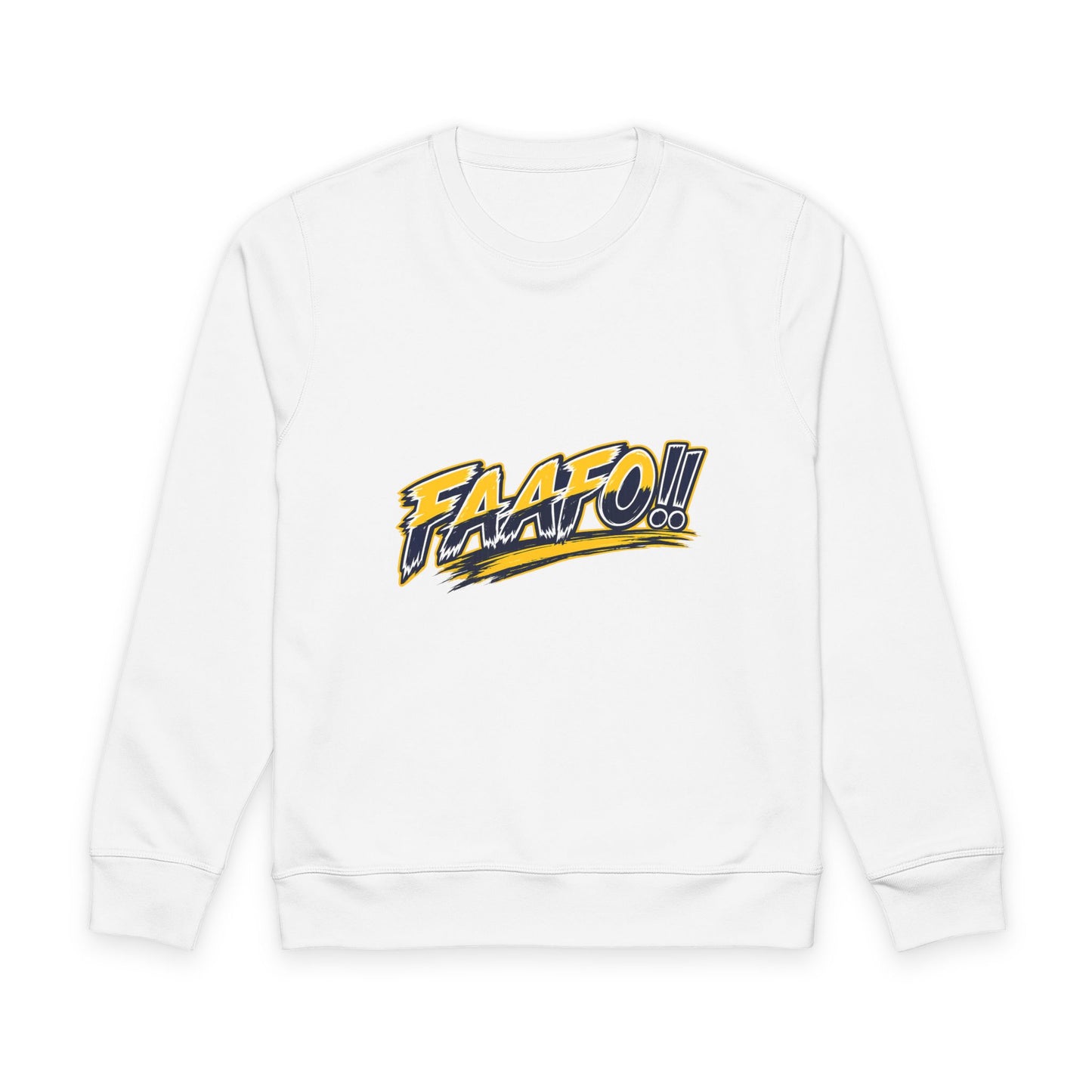 FAAF0!! Graphic Sweatshirt — Retro Comic Style