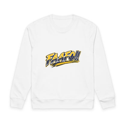 FAAF0!! Graphic Sweatshirt — Retro Comic Style