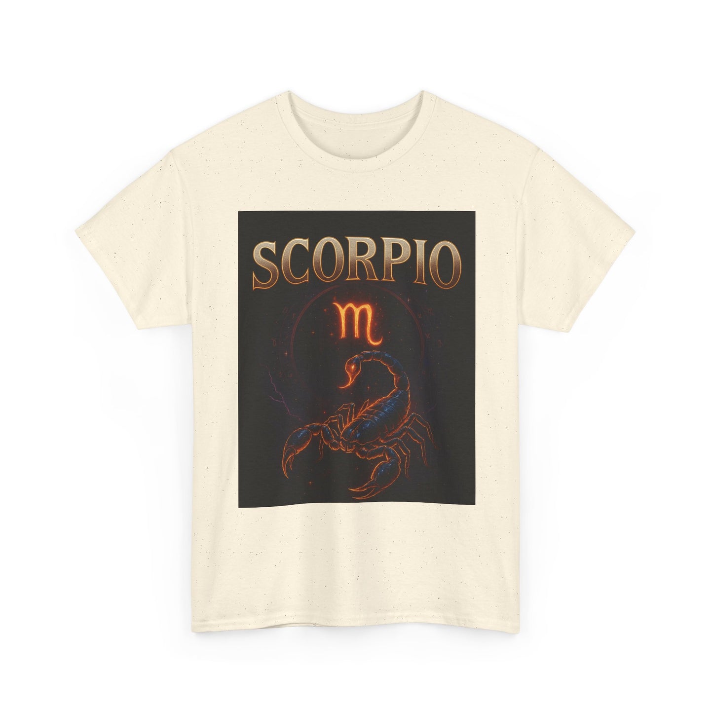Scorpio Zodiac Unisex Heavy Cotton Tee, Astrology Shirt, Horoscope Gift, Birthday Gift, Unique Graphic Tee
