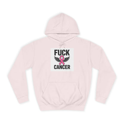 Empowering Cancer Awareness Hoodie, Unisex College Hoodie, Supportive Gift for Fighters, Inspirational Apparel, Fundraising Sweatshirt