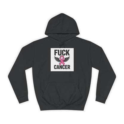 Empowering Cancer Awareness Hoodie, Unisex College Hoodie, Supportive Gift for Fighters, Inspirational Apparel, Fundraising Sweatshirt