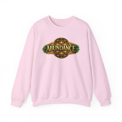 Abundance Crewneck Sweatshirt — Spiritual Prosperity Graphic Pullover