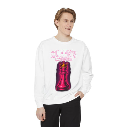 Sweatshirt - Queen's Corner Women Empowerment Chess Piece Design