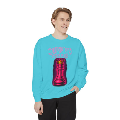 Sweatshirt - Queen's Corner Women Empowerment Chess Piece Design