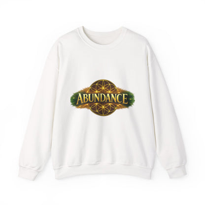 Abundance Crewneck Sweatshirt — Spiritual Flower of Life Design