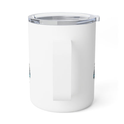Abundance Insulated Coffee Mug — 10 oz Inspirational Travel Tumbler