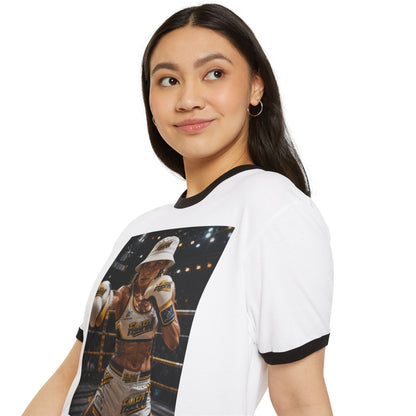 Boxing Champion Graphic Ringer T-Shirt