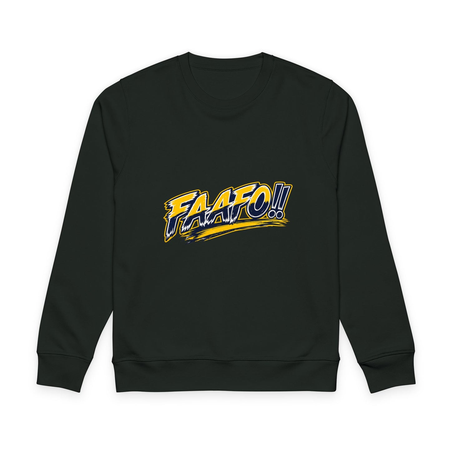 FAAF0!! Graphic Sweatshirt — Retro Comic Style