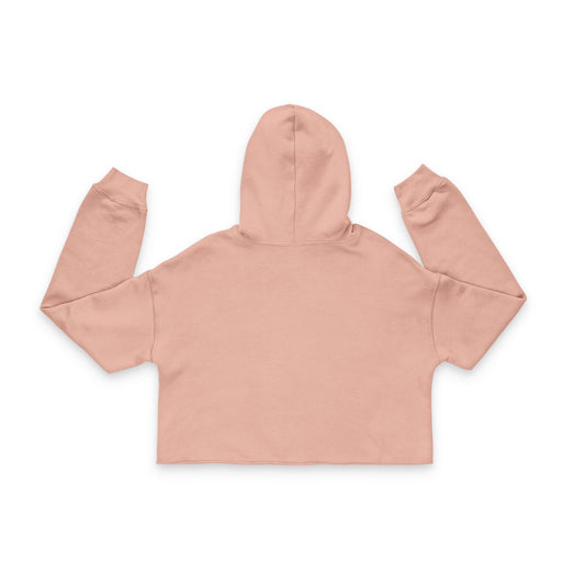 Stylish Women's Cropped Hoodie - Queen in the Game, Trendy Streetwear, Casual Outfit, Gift for Her, Cool Fitness Wear