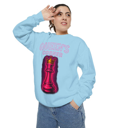 Sweatshirt - Queen's Corner Women Empowerment Chess Piece Design