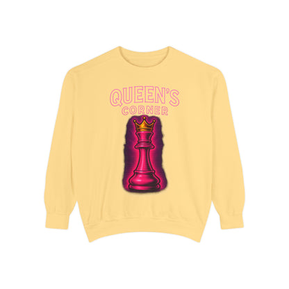 Sweatshirt - Queen's Corner Women Empowerment Chess Piece Design