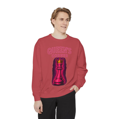 Sweatshirt - Queen's Corner Women Empowerment Chess Piece Design