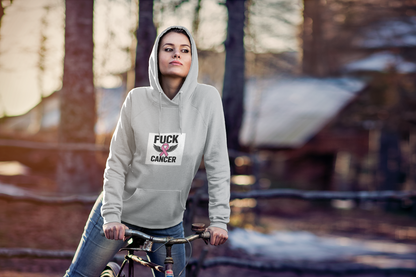 Empowering Cancer Awareness Hoodie, Unisex College Hoodie, Supportive Gift for Fighters, Inspirational Apparel, Fundraising Sweatshirt