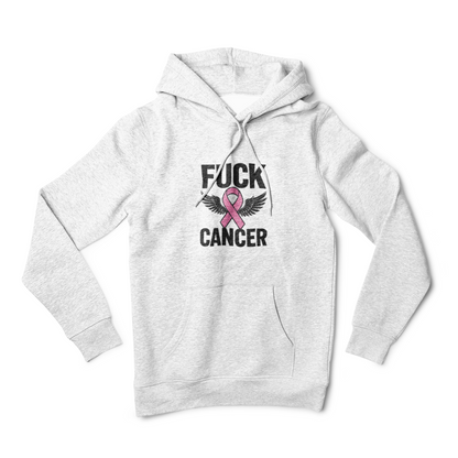 Empowering Cancer Awareness Hoodie, Unisex College Hoodie, Supportive Gift for Fighters, Inspirational Apparel, Fundraising Sweatshirt