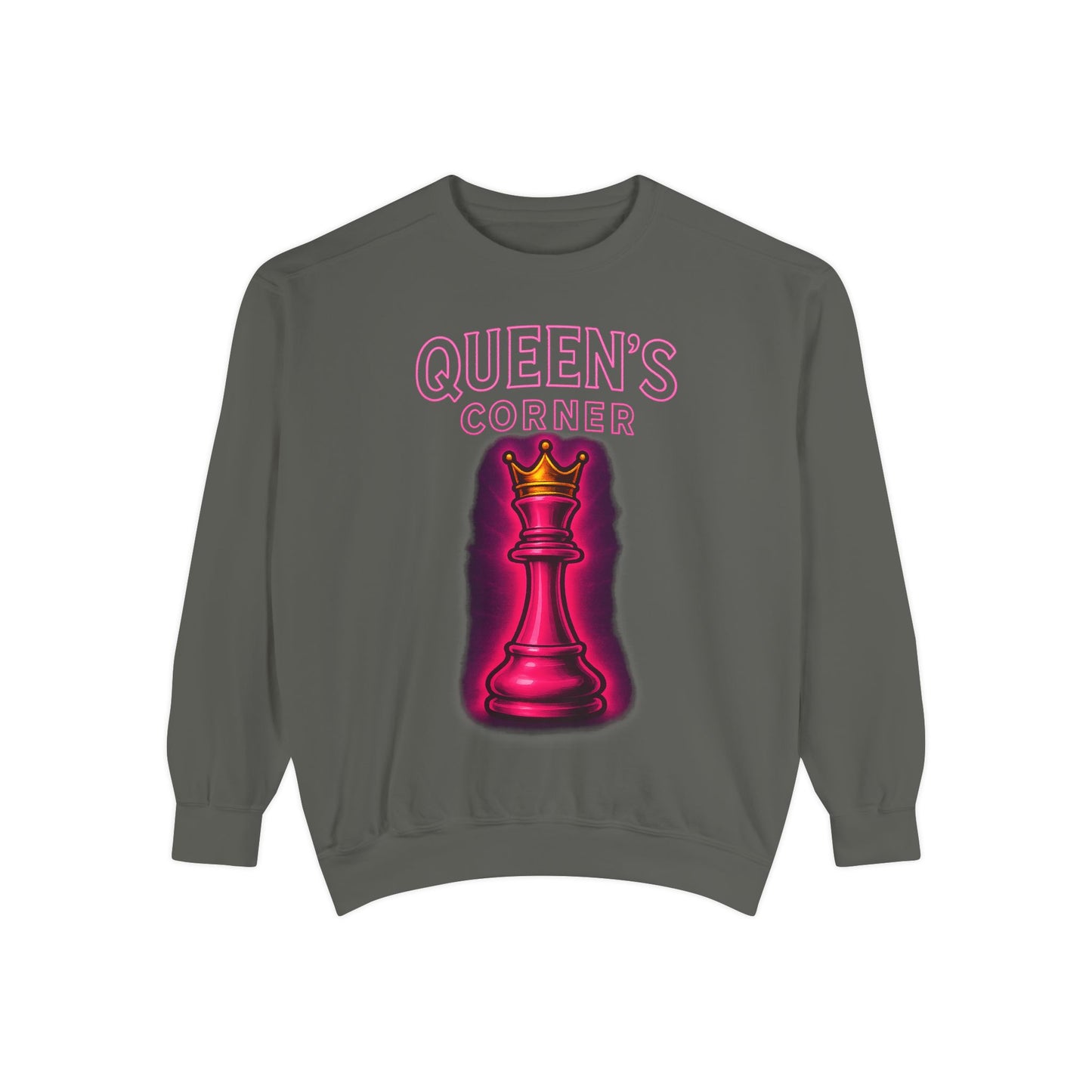 Sweatshirt - Queen's Corner Women Empowerment Chess Piece Design