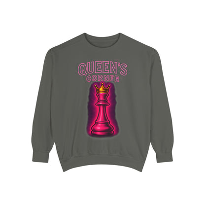 Sweatshirt - Queen's Corner Women Empowerment Chess Piece Design