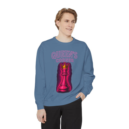 Sweatshirt - Queen's Corner Women Empowerment Chess Piece Design