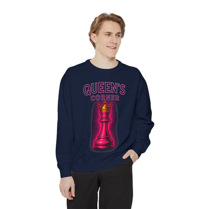 Sweatshirt - Queen's Corner Women Empowerment Chess Piece Design