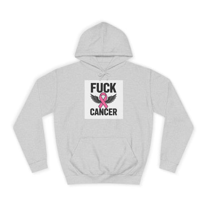 Empowering Cancer Awareness Hoodie, Unisex College Hoodie, Supportive Gift for Fighters, Inspirational Apparel, Fundraising Sweatshirt