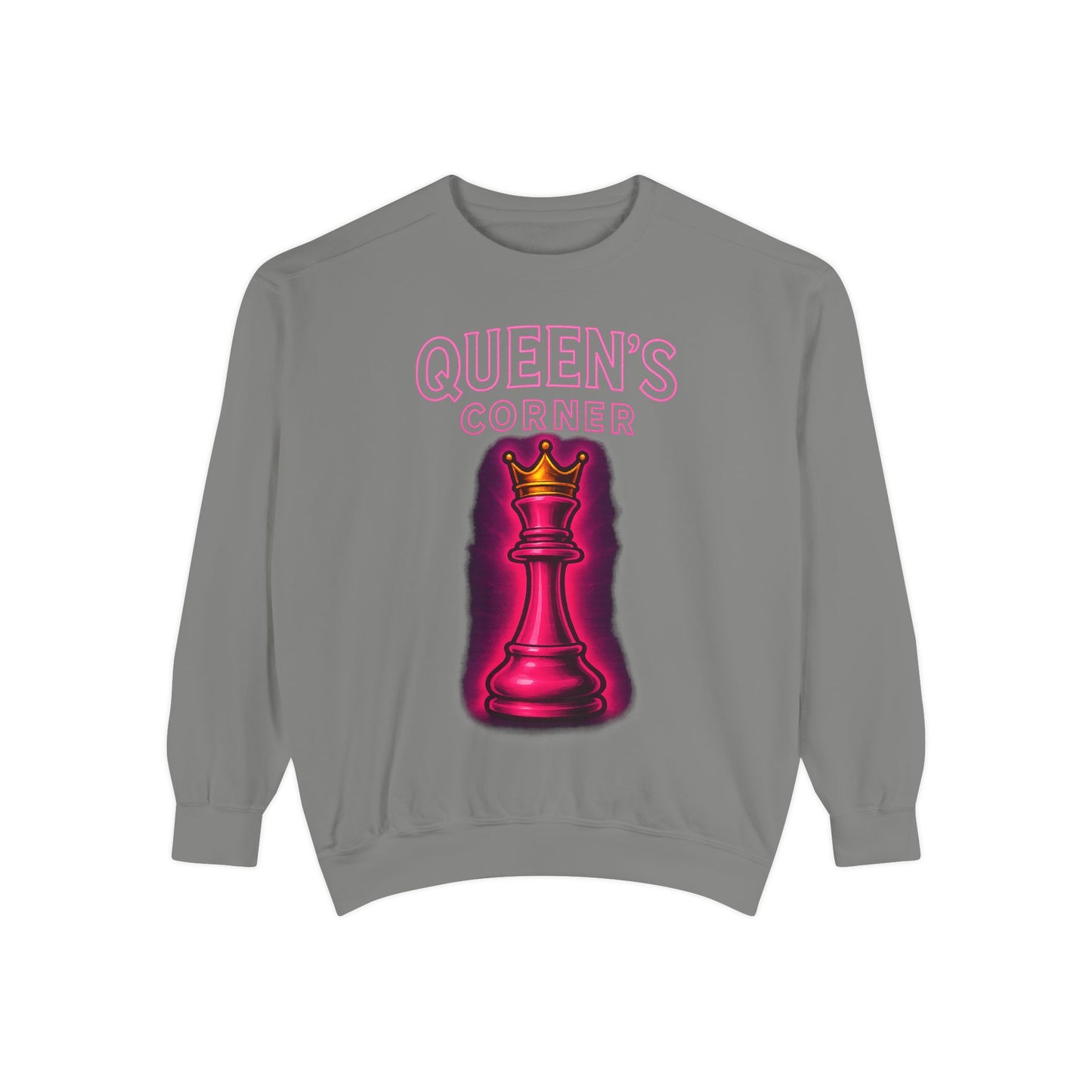 Sweatshirt - Queen's Corner Women Empowerment Chess Piece Design