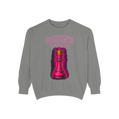 Sweatshirt - Queen's Corner Women Empowerment Chess Piece Design