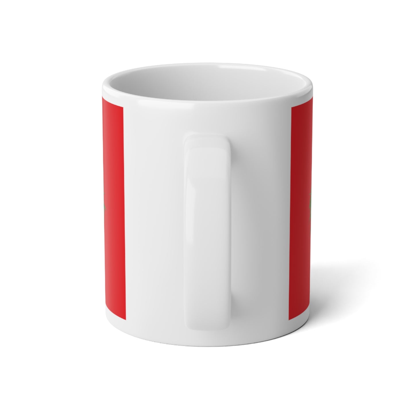 Red & White Abundance 20oz Jumbo Coffee Mug