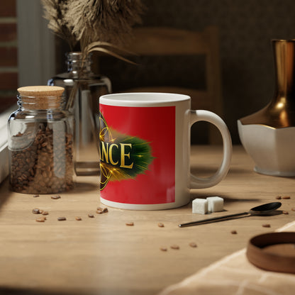 Red & White Abundance 20oz Jumbo Coffee Mug