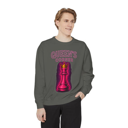 Sweatshirt - Queen's Corner Women Empowerment Chess Piece Design
