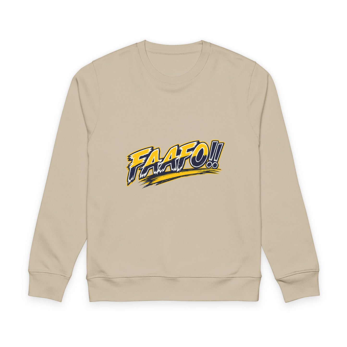 FAAF0!! Graphic Sweatshirt — Retro Comic Style