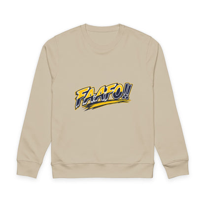 FAAF0!! Graphic Sweatshirt — Retro Comic Style