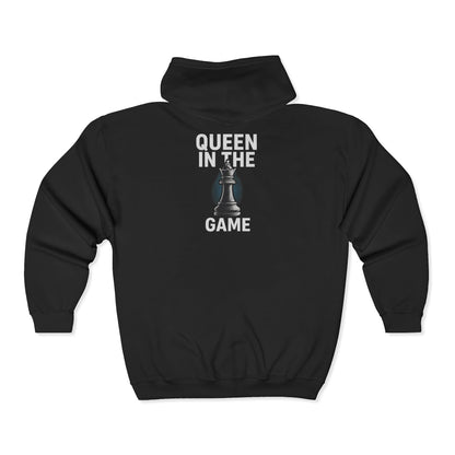 Cozy Unisex Full Zip Hoodie for All Seasons, Personalized Sweatshirt, Casual Lounge Wear, Gift for Her, Him, or Any Occasion