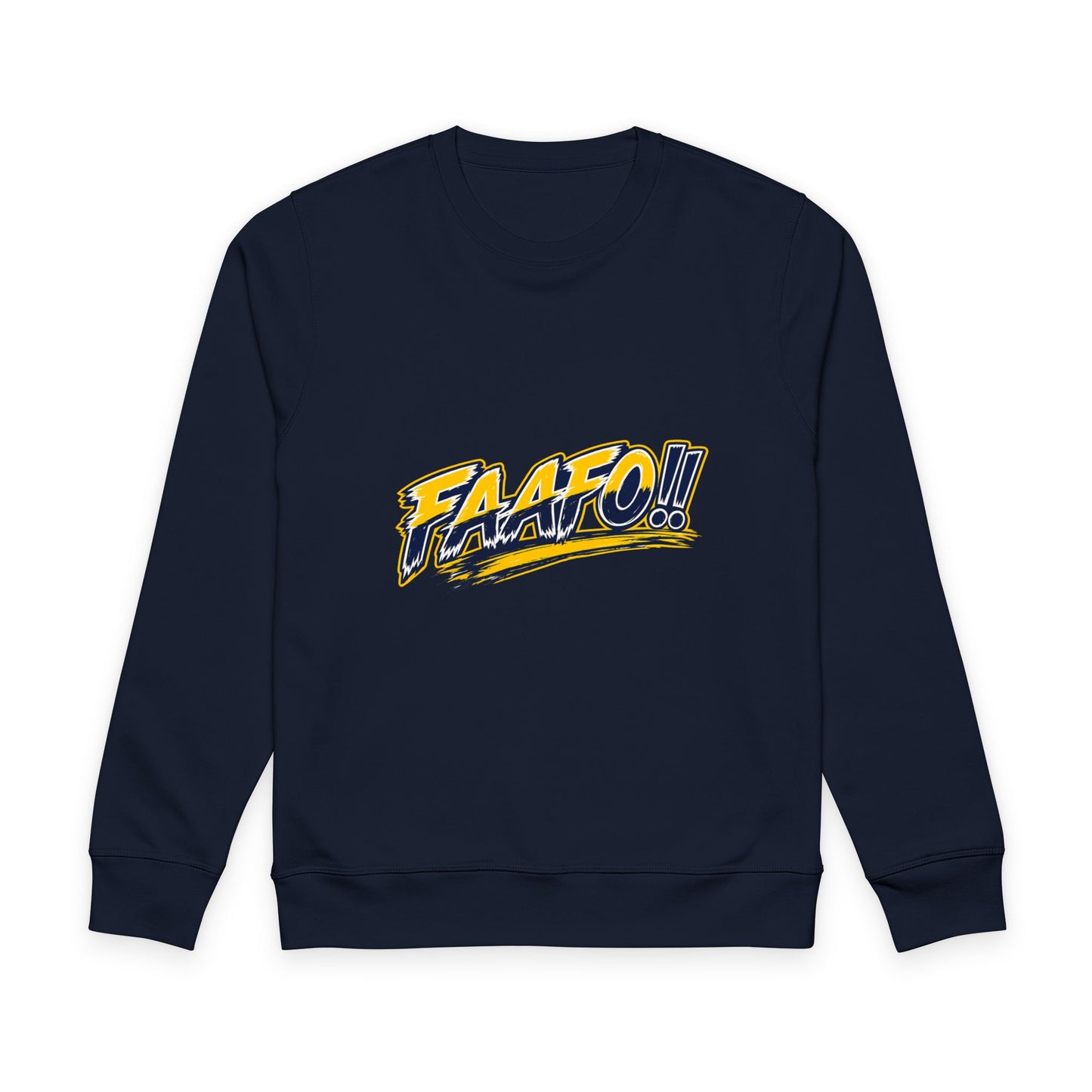 FAAF0!! Graphic Sweatshirt — Retro Comic Style