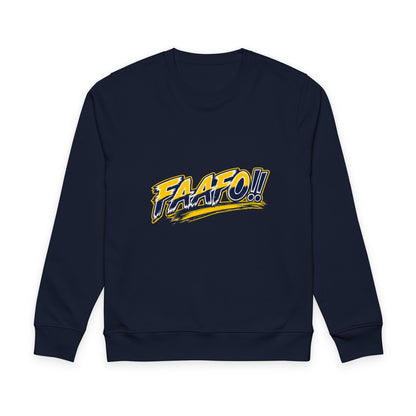 FAAF0!! Graphic Sweatshirt — Retro Comic Style