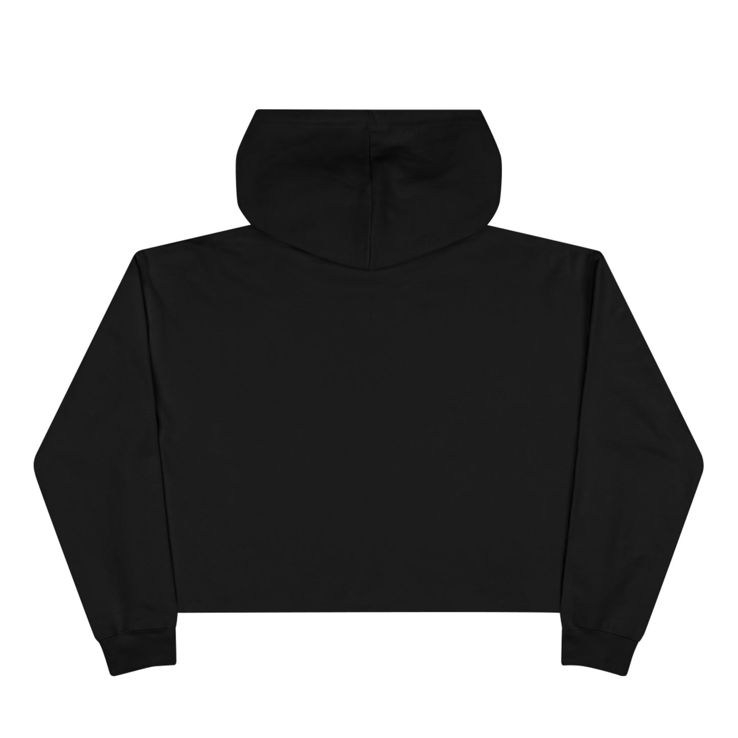Crop Hoodie — 'DaFuq' Neon Graffiti Cropped Hoodie