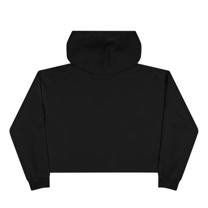 Crop Hoodie — 'DaFuq' Neon Graffiti Cropped Hoodie